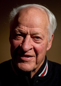 Hockey legend Gordie Howe poses for a photograph during an interview with The Canadian Press at the Vancouver Canucks and Detroit Red Wings NHL hockey game in Vancouver, B.C., on February 2, 2012. The man known as Mr. Hockey has died. The Detroit Red Wings say Gordie Howe has died at age 88. THE CANADIAN PRESS/Darryl Dyck