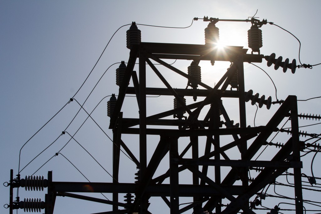 Hydro One transmission station in Napanee, Ont., on April 16, 2016. THE CANADIAN PRSS IMAGES/Lars Hagberg